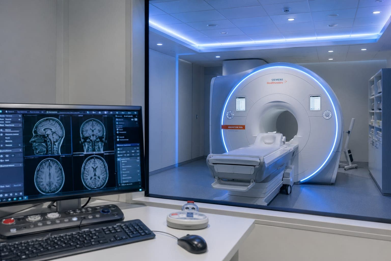 MRT-System in einer Radiologie